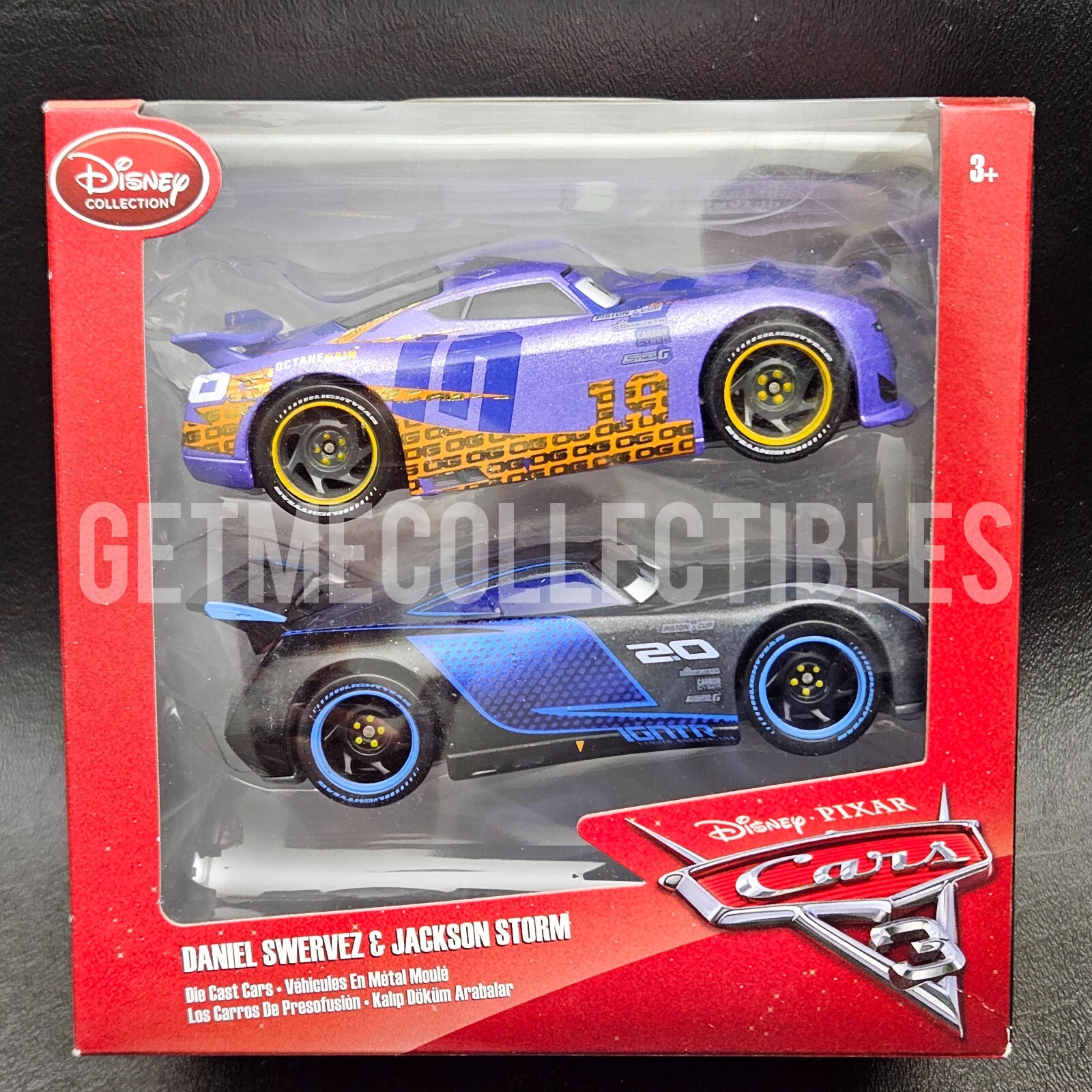 DISNEY STORE PIXAR CARS DANIEL SWERVEZ JACKSON STORM SAVE 6