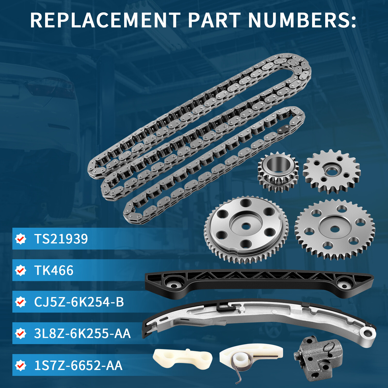 timelesz fam 3点 BRAND NEW FORD OEM CASSETTE TIMING CHAIN LH RANGER 4.0L SOHC