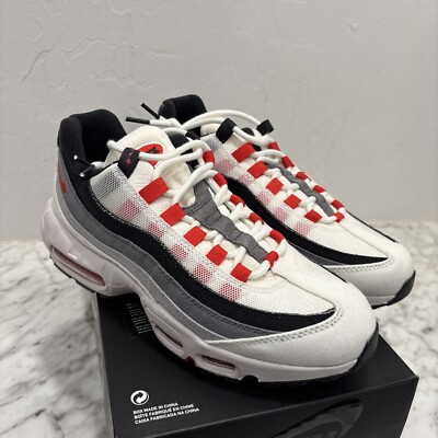 New 8 Nike Air Max 95 Comet QS Japan Summit White Chile Red Men Run DH9792-100