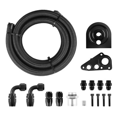 Oil Filter Relocation Kit  For Mustang GT  1996-2010 Ford 4.6L 5.4L    V8 Engine