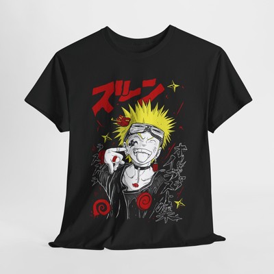 Naruto Shirt Shippuden Itachi Kakashi Madara Anime Unisex Tee T-Shirt All Size