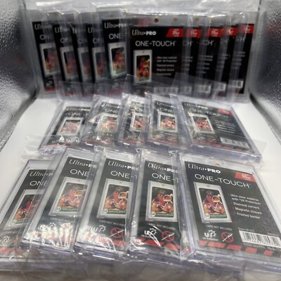 Ultra Pro One-Touch Magnetic Card Holder 35pt Point UV Protection - Lot of 20