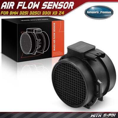 Mass Air Flow Sensor for BMW E46 325Ci 325i 330Ci 330i E83 X3 E85 Z4 2.5L 3.0L