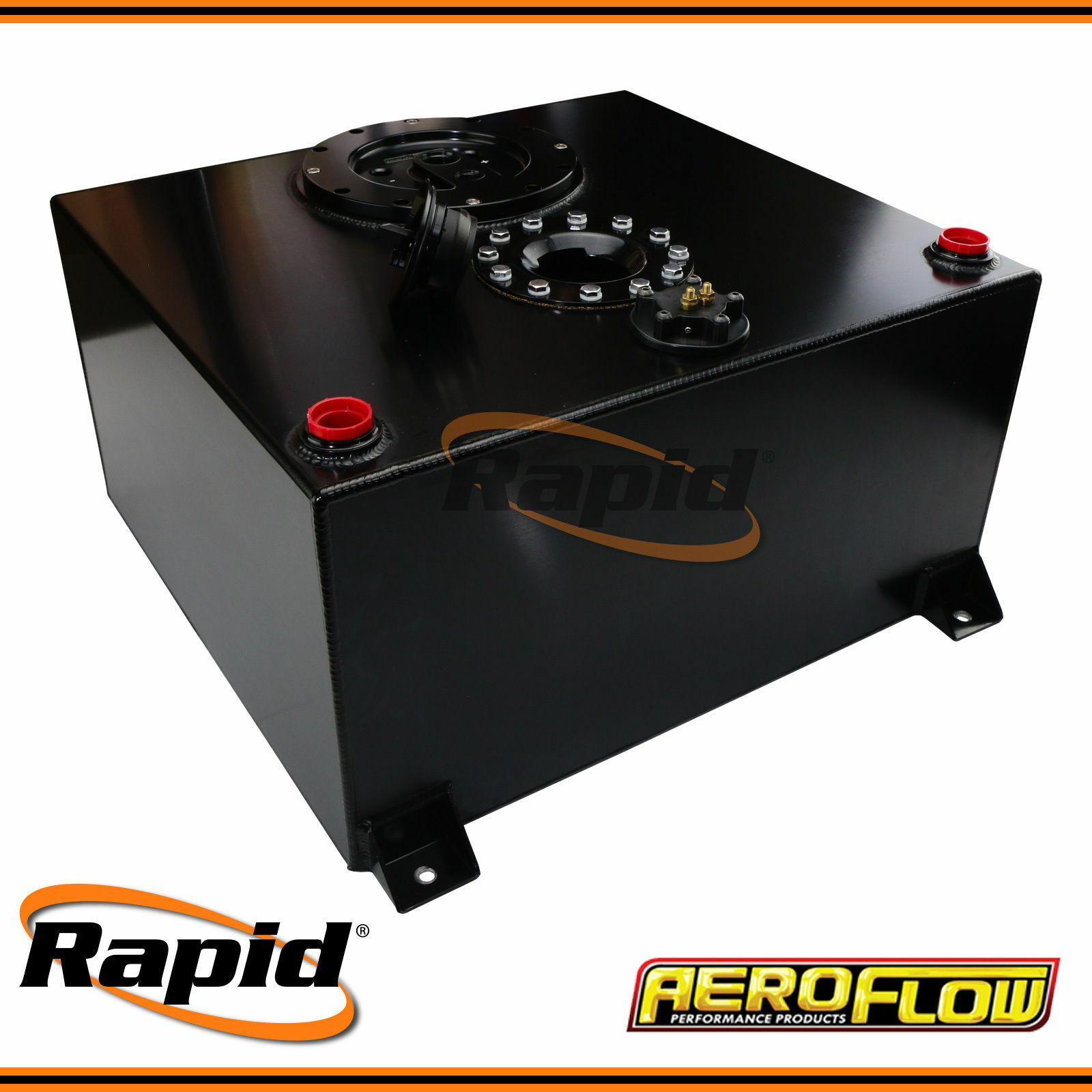 Aluminium Fuel Cell Triple Pump Hanger Aeroflow AF854051ASBLK