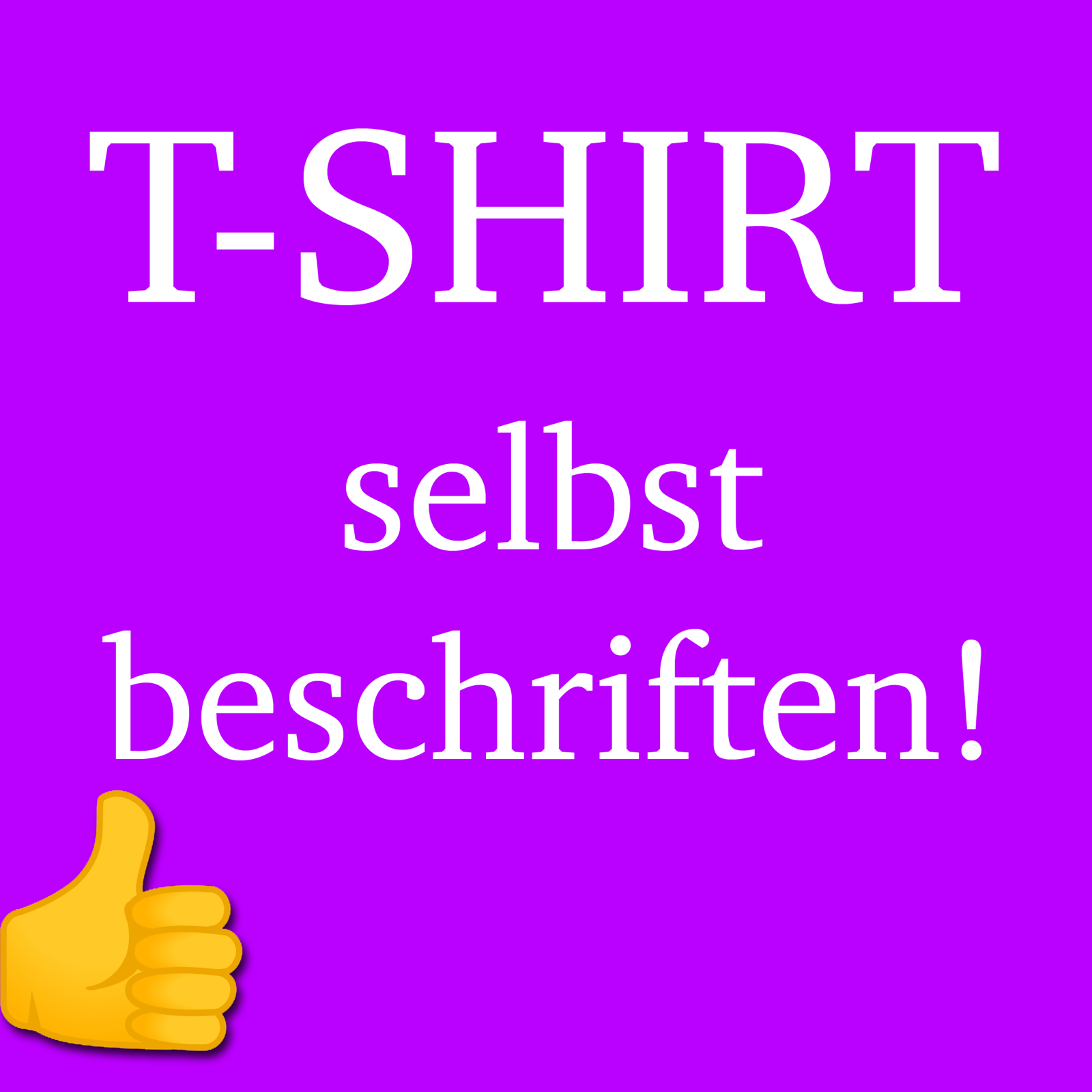 WUNSCHBESCHRIFTUNG AM SHIRT BESTELLEN selbst gestalten TSH12