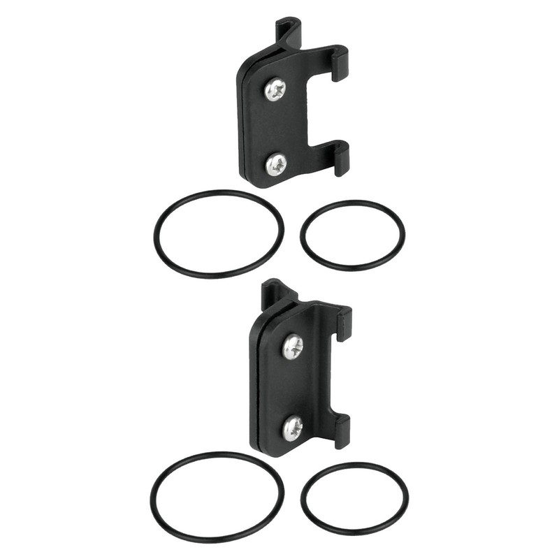 Bike Triathlon Race Number Plate Mount Bicycle Seatpost Holder with Rubber Band