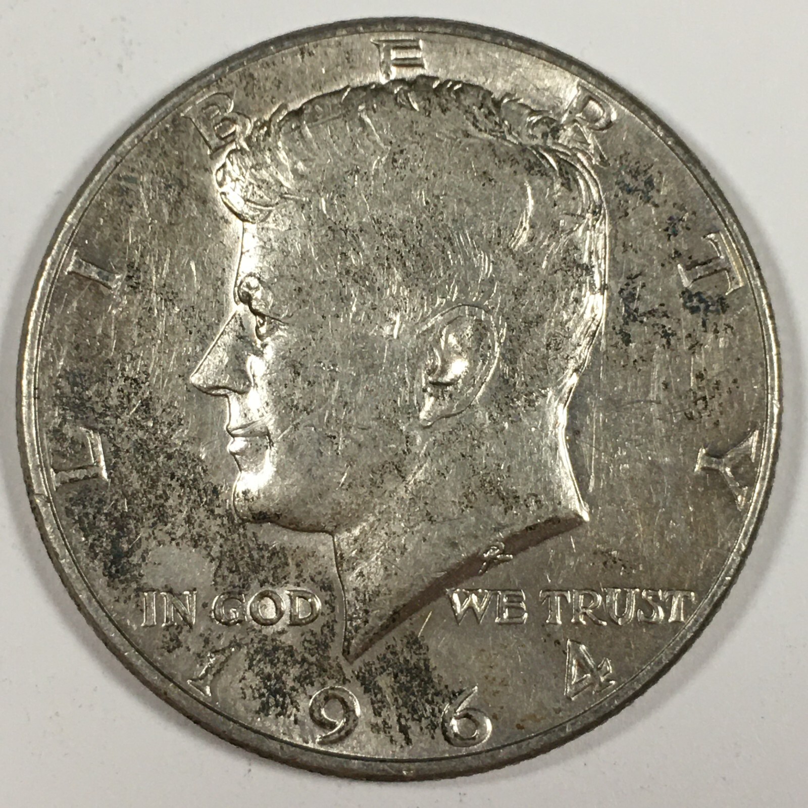 1964-D 90% Silver Kennedy Half Dollar - Uncirculated (MS) KM