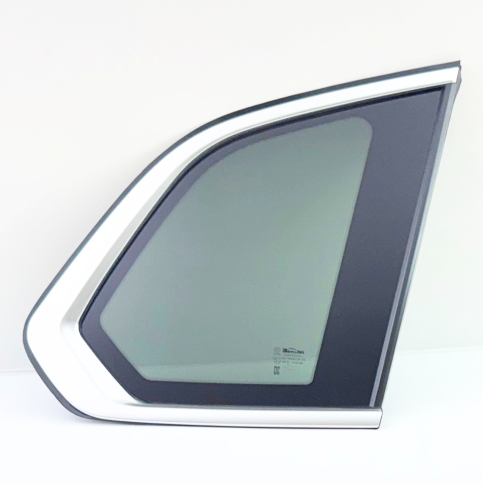 Passenger/Right Side Quarter Window Glass W/ Chrome Molding For 2019-2026 BMW X5