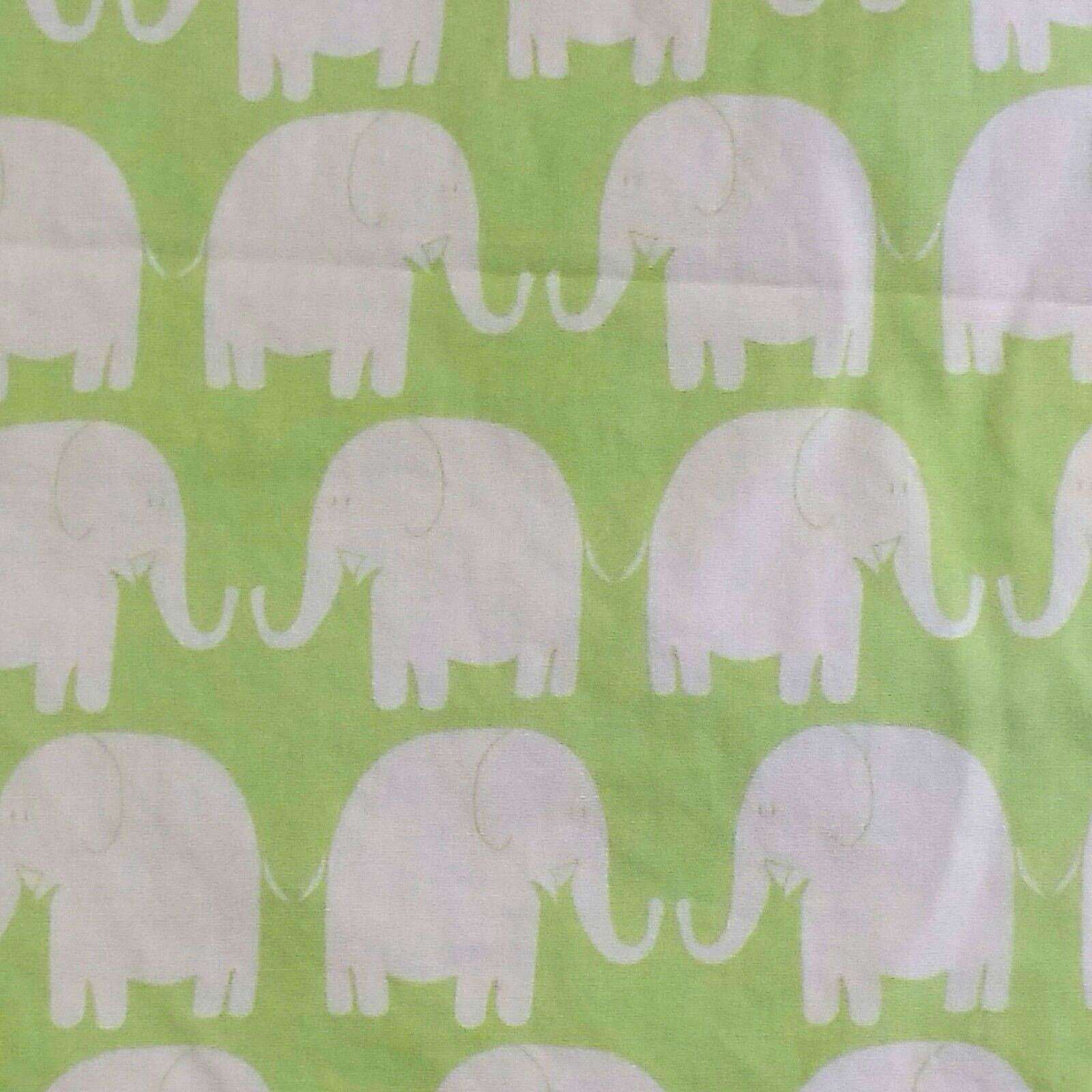 Amy Coe Elephant Curtains Baby Nursery Limited Edition Lot of 2 Panels