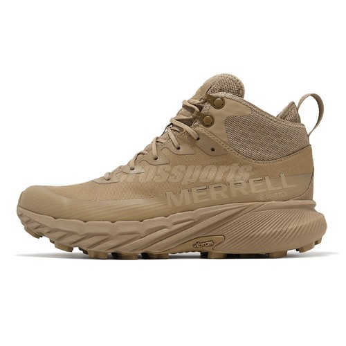 Pre-owned Merrell Agility Peak 5 Tact Mid Gtx Gore-tex Vibram Men Trail Running J005773 In Brown