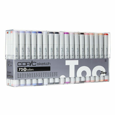 Copic Sketch Marker 72 Color Set D Artist Markers
