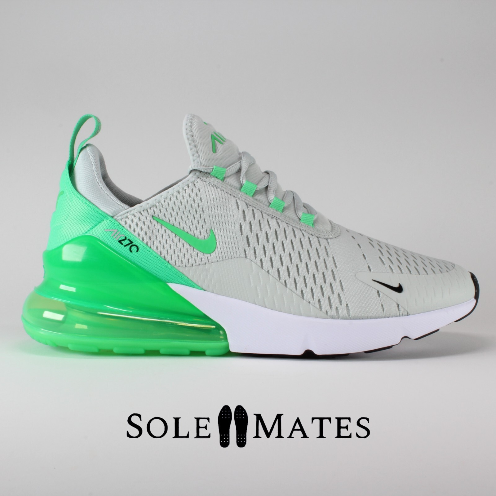Nike Air Max 270 'Light Silver Green Shock' AH8050-027 Men's