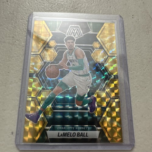 melo♪ 2022-23 Panini Mosaic #151 LaMelo Ball Reactive Yellow | eBay
