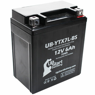 12V 6Ah Battery for 2008 Kawasaki KLX250S, SF 250CC