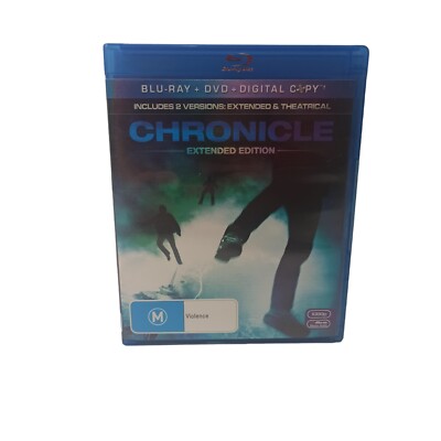 Chronicle Extended Edt BluRay American Thriller Action Seattle Superhero Powers