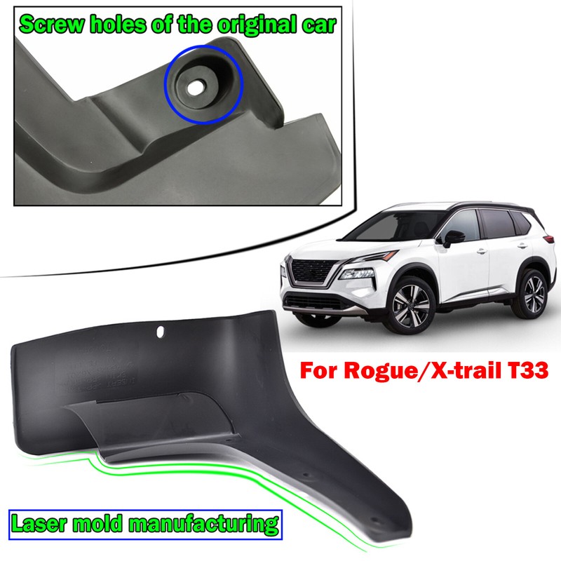 Fender Flares Mud Flaps Splash Guards Mudguards For Nissan Rogue T33 2021 - 2023