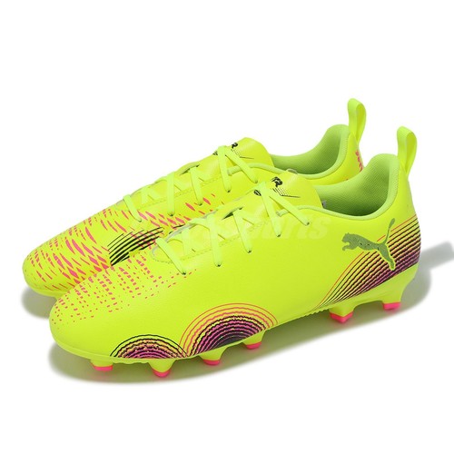 Puma Future 8 Play Yellow Alert Sun Struck Kids Youth FG/AG