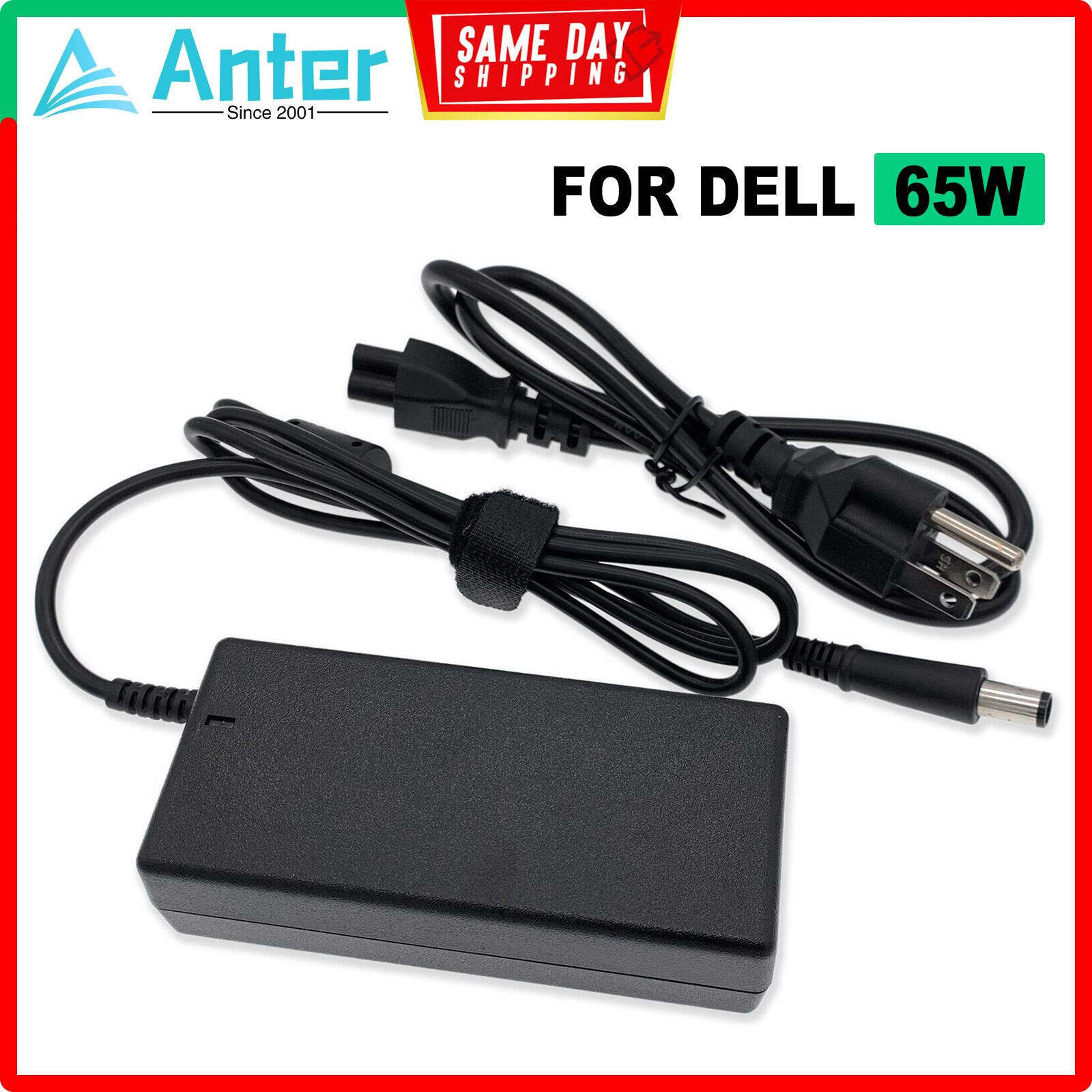 AC Adapter Charger For Dell Inspiron 1545 Laptop PA-12 Power Supply Cord 65W