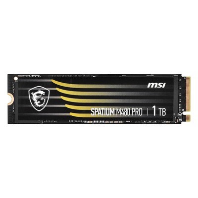 MSI Spatium M480 Pro int. PCIe NVMe M.2 SSD 1TB 
