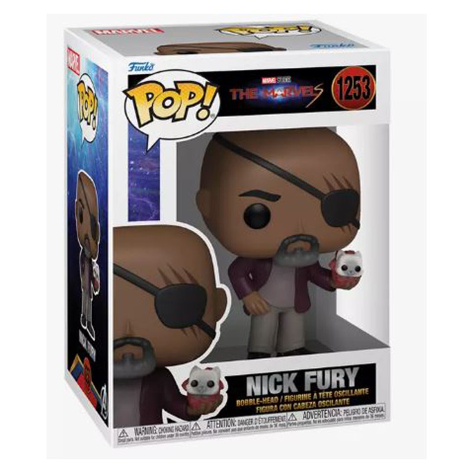 Виниловая фигурка Ника Фьюри Funko The Marvels POP НОВАЯ В НАЛИЧИИ