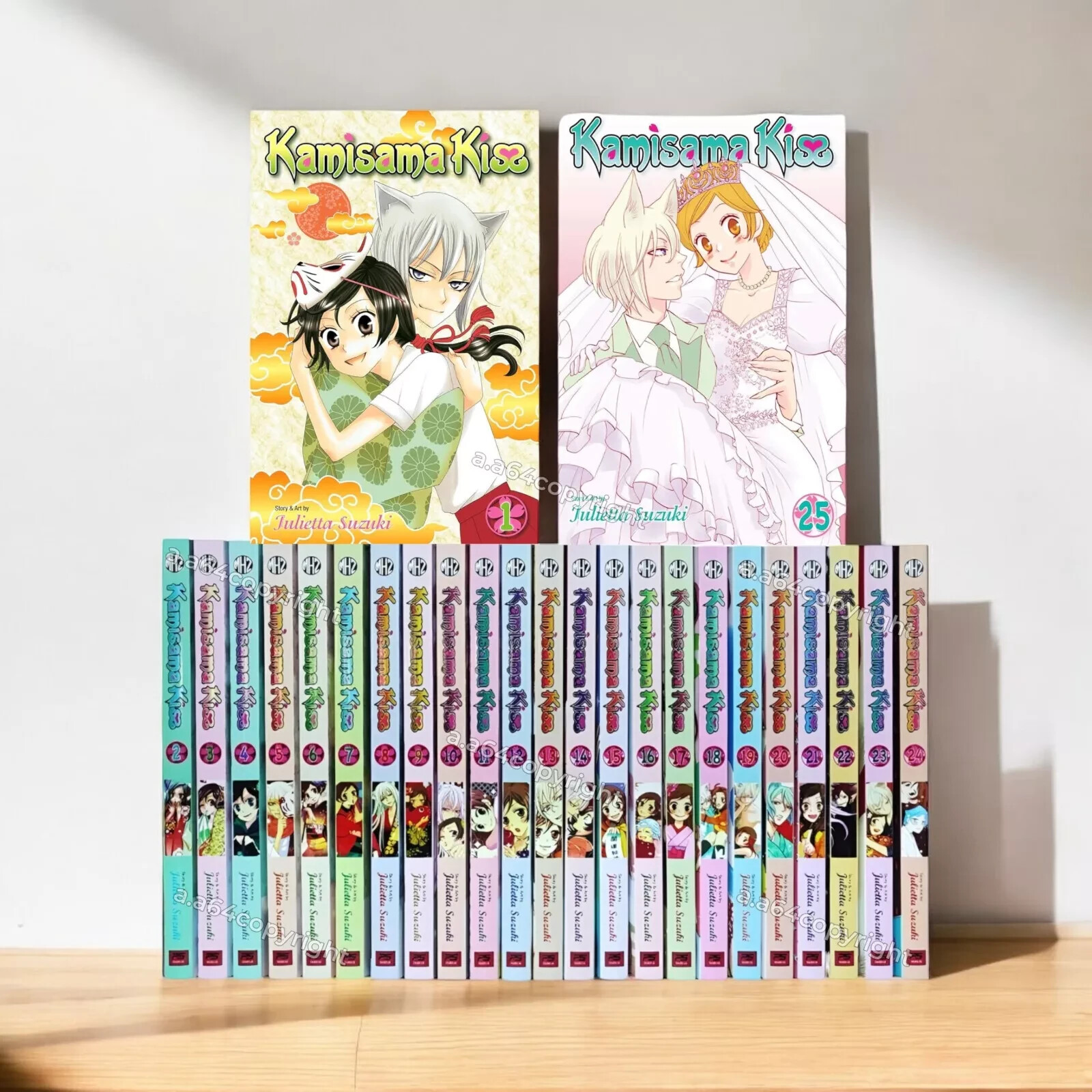 New Full Set Kamisama Kiss Manga Vol. 1-25 English Version