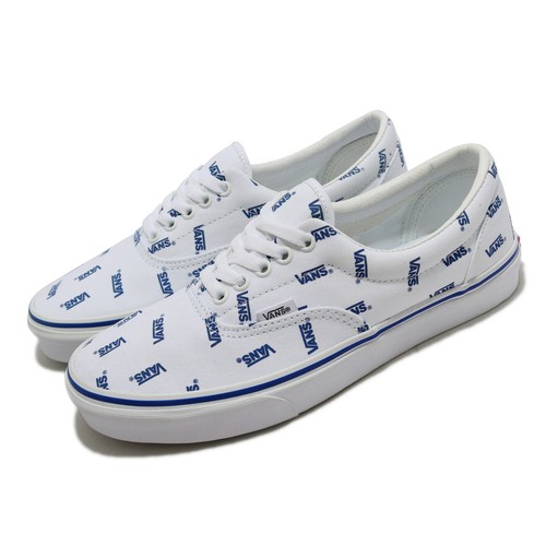 

Vans Era Белый Синий Мужчины Унисекс Логотип Повседневная Классическая Обувь Кроссовки VN0A54F19M9, Era