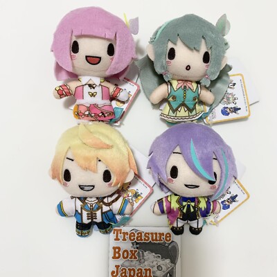 Project Sekai Fuwapuchi Mascot Wonderlands x Showtime Tsukasa Emu Nene Rui Set