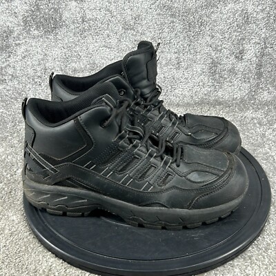 SR Max Shoes Men's Size 13 W Composite Toe Boone Work Black Leather