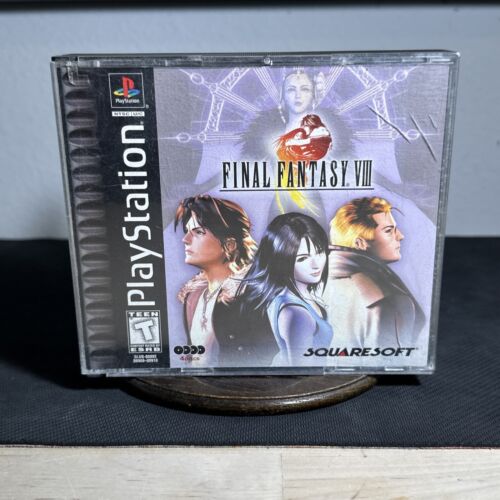 Final Fantasy VIII Squaresoft Sony PlayStation 1 PS1 - Case Final Fantasy VIII Squaresoft Sony PlayStation 1 PS1 - Case