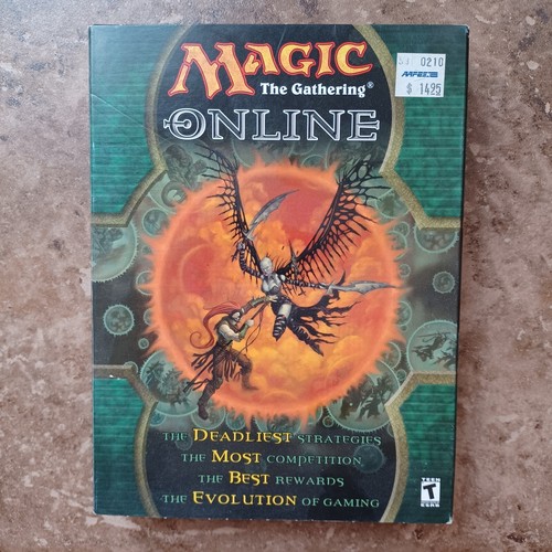 Magic the Gathering MTG Online Vintage PC CD-Rom 2002 New