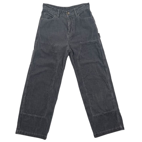 SATIIIZ】Nape Double Nnee Carpenter Cotton Pants SATIIIZ