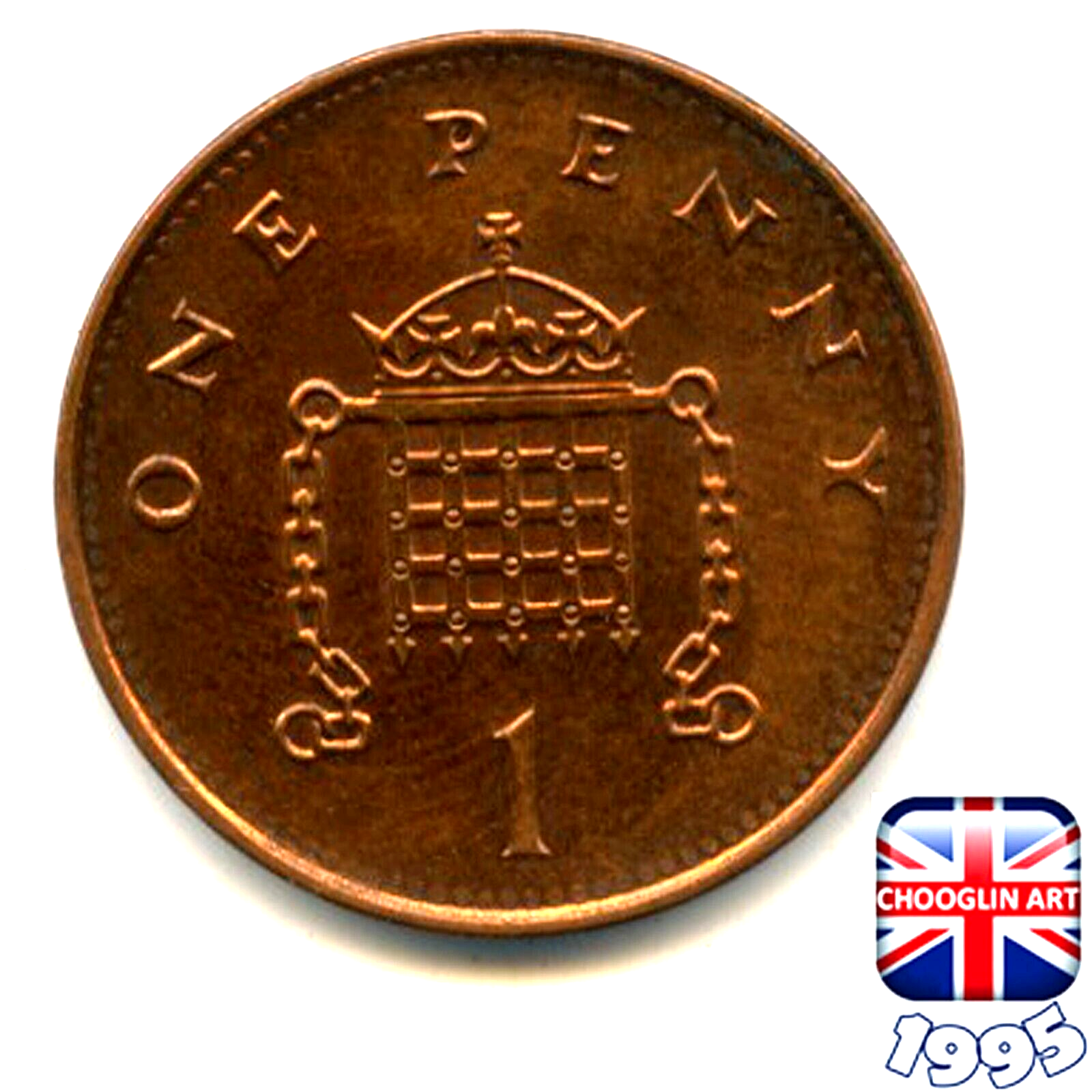 A BRITISH 1995 ELIZABETH II ONE PENNY 1p coin, 31 Years Old! | eBay