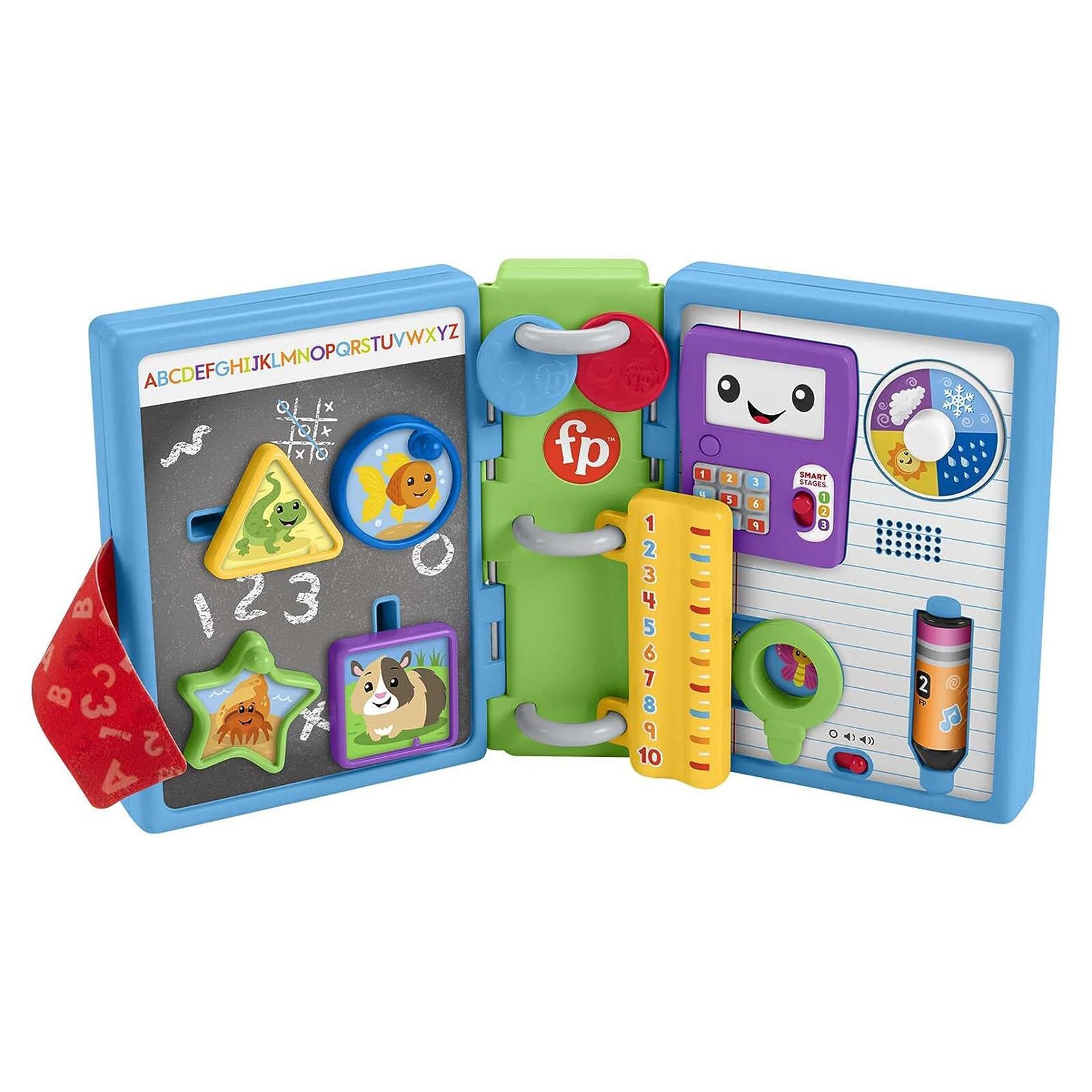 Набор школьных учебников Fisher Price Смейся и учись 123 шт. НОВЫЙ В НАЛИЧИИ