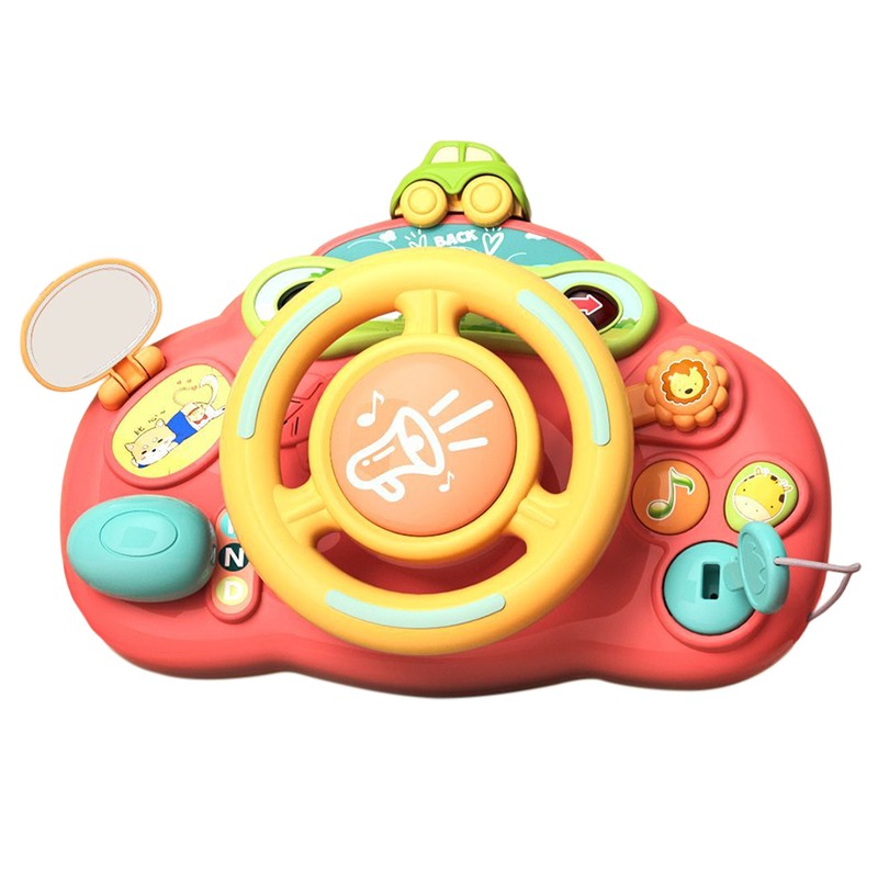 Toy Steering Wheel For Toddler | Kids Steering Wheel Toy With Lights Music