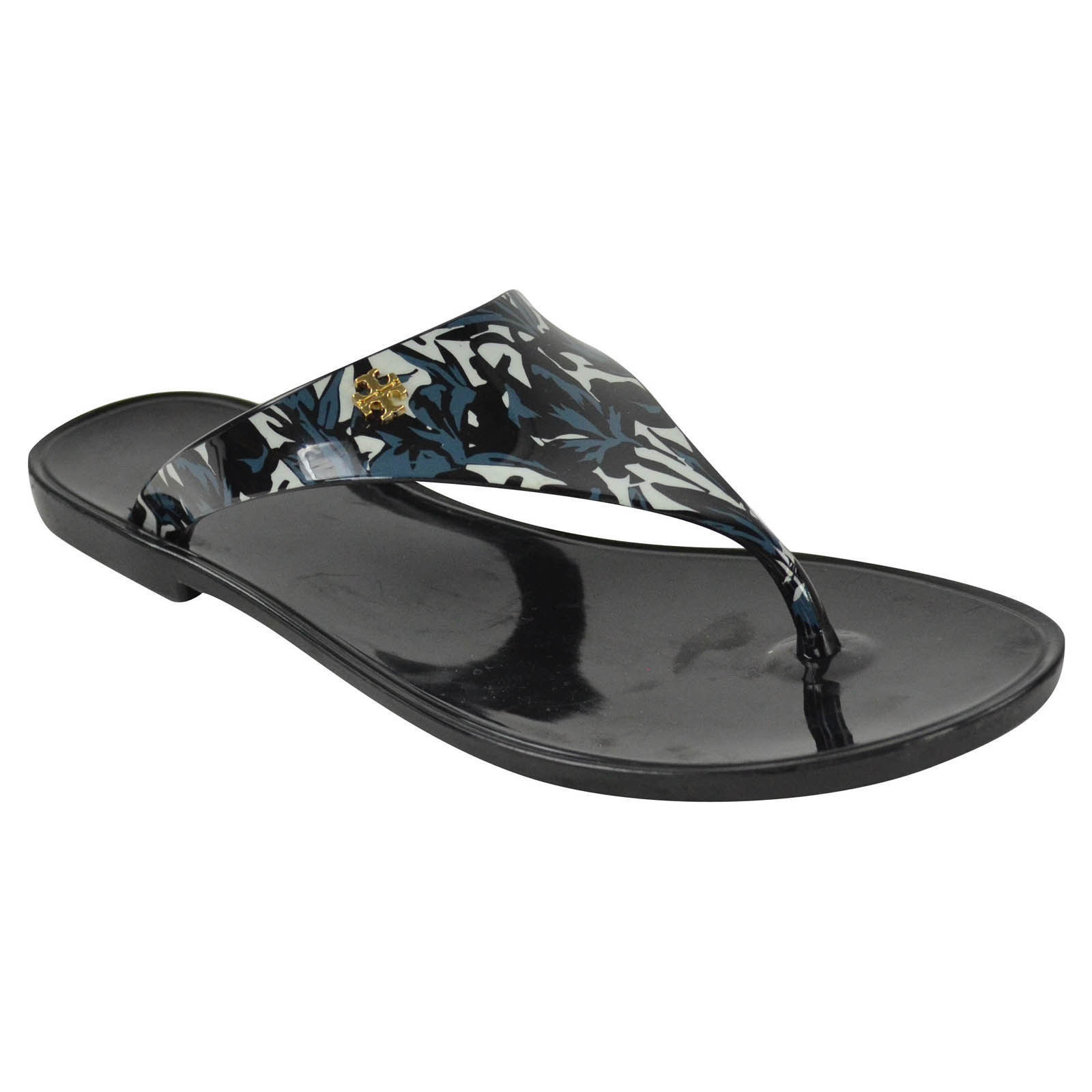 tory burch flower flip flops