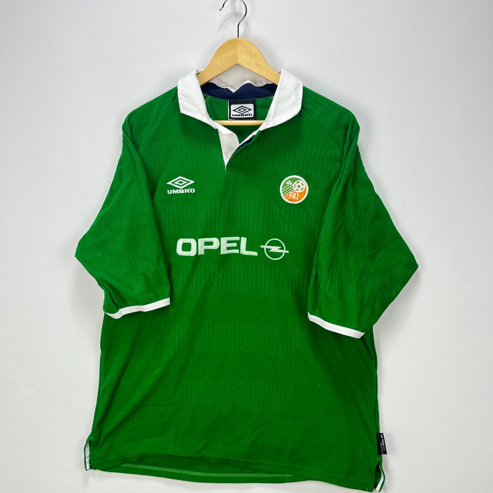 ヴィンテージユニフォーム L アイルランド代表 UMBRO  OPEL ヴィンテージユニフォーム L アイルランド代表 UMBRO OPEL
