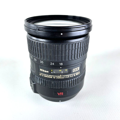 Nikon AF-S DX VR Nikkor 18-200mm f/3.5-5.6 G IF-ED. DX SWM VR