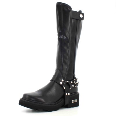 Pre-owned Cult A24us Women's Boot Clw431200 Grace 4312 High Boot W Leather In Black