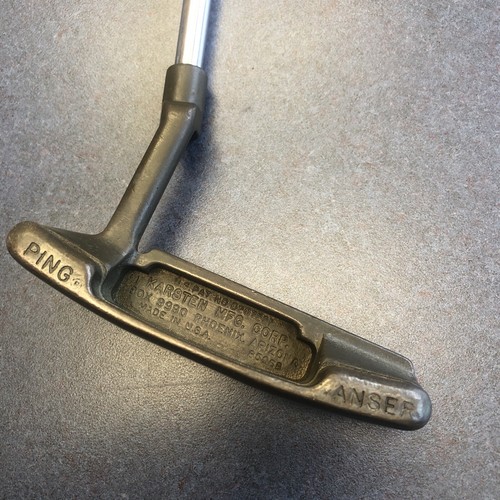 クラブ PING - PING ANSER 85068 PING ANSER RARE KARSTEN MFG CO 85068 PUTTER RH 34 sound slot