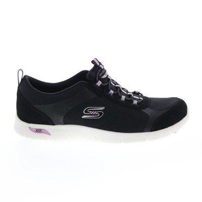 Skechers Arch Fit Refine Her Best Womens Black Athletic Cross Training Shoes