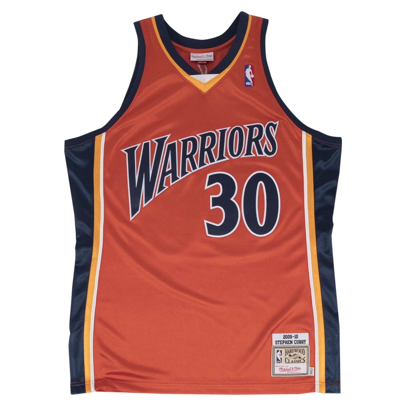 【NBA Mitchell & Ness】カリー ウォリアーズ ジャージ 30 Golden State Warriors Stephen Curry #30 Mitchell & Ness 2009