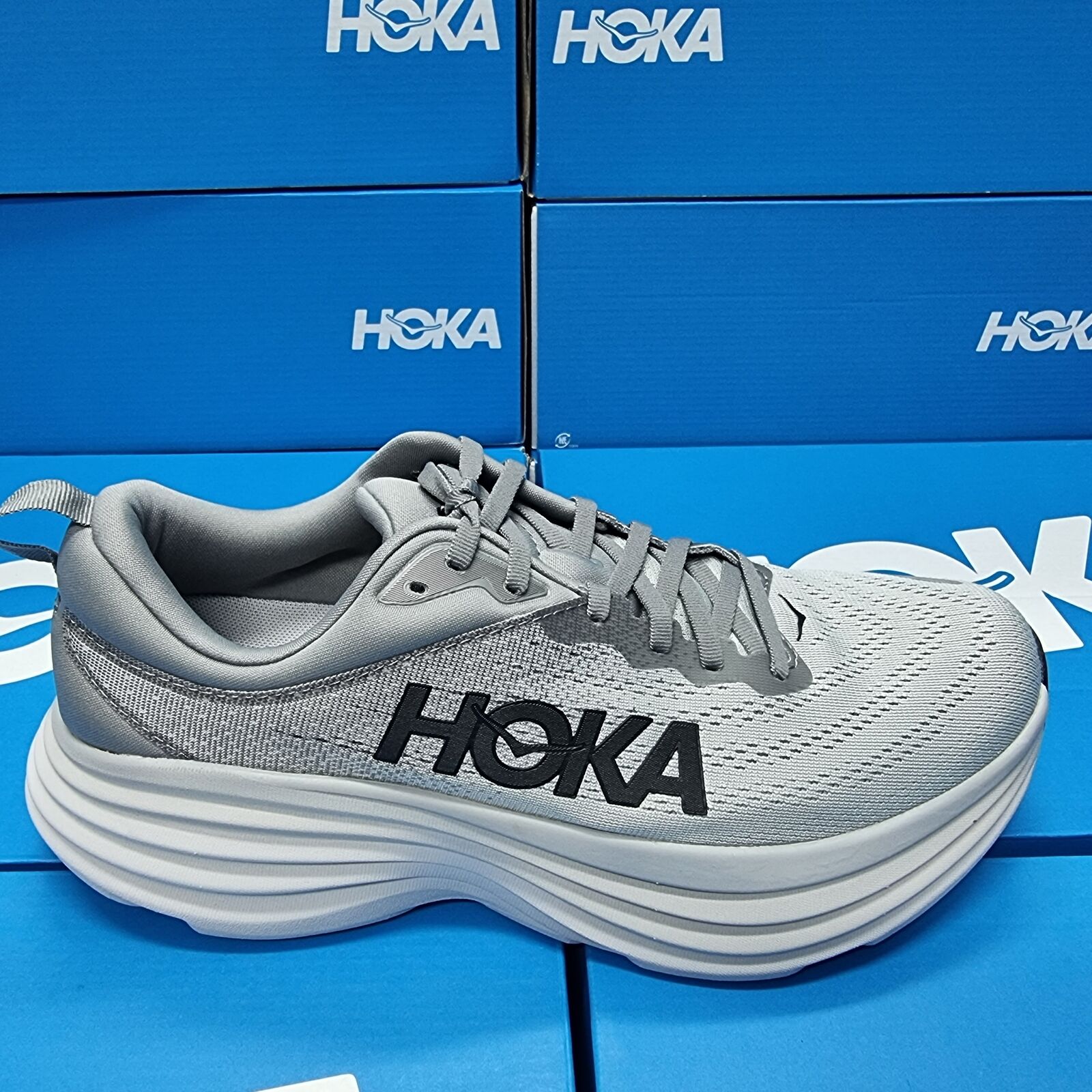 New Hoka One One Bondi 8 1123202/SHMS Men's Running Shoes | eBay New Hoka One One Bondi 8 1123202/SHMS Men's Running Shoes | eBay