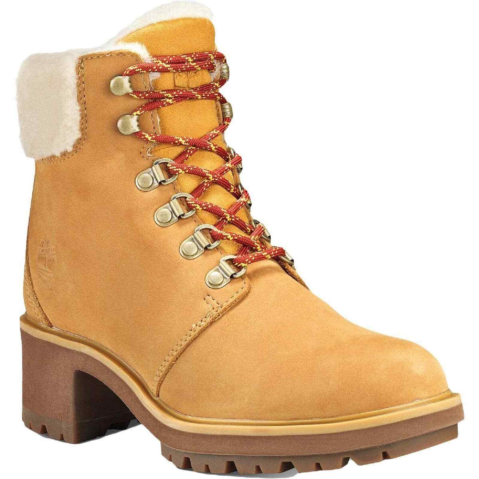 

Женские кожаные походные ботинки Timberland Kinsley светло-коричневого цвета 40 евро, 10 долларов США, Коричневый