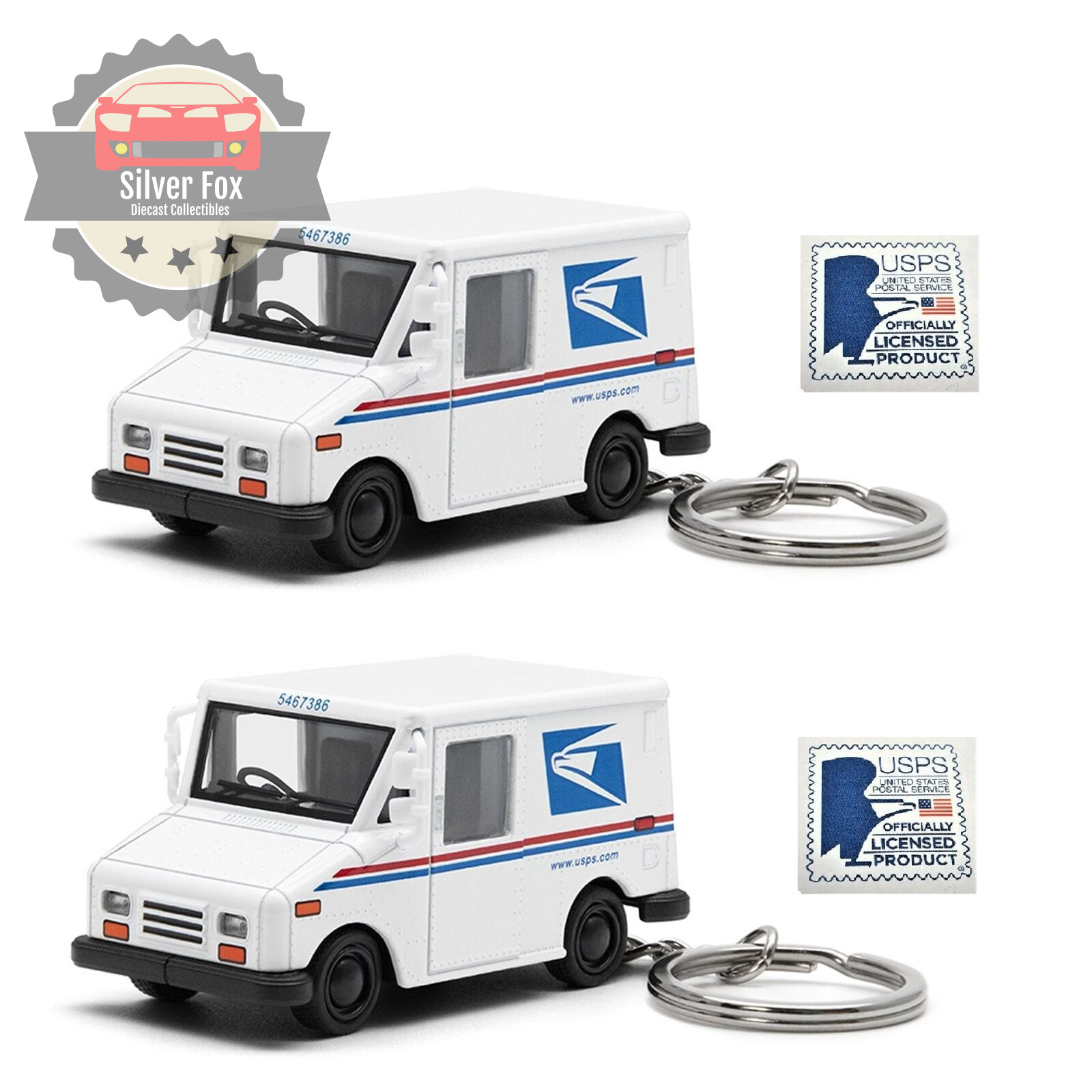 LOT OF 2 USPS LLV United States Postal Service 2.5