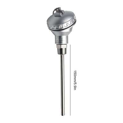 Premium Quality RTD PT100 Temperature Sensor Probe NPT Thread Thermocouple Head