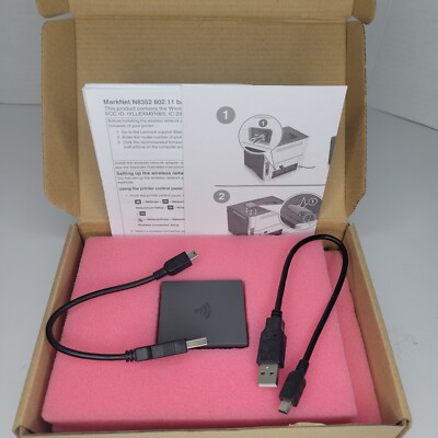  MARKNET N8352 802.11 B/G/N WIRELESS PRINT SERVER KIT LEX-M01-005