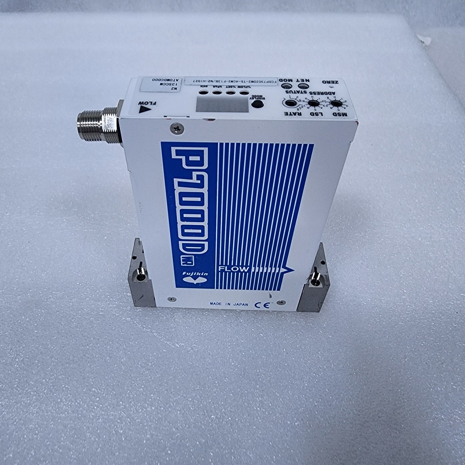 FUJIKIN FCSP7302DW2-T5-4CW2-F13B/N2-H1D27 MASS FLOW FUJIKIN FCSP7302DW2-T5-4CW2-F13B/N2-H1D27 MASS FLOW