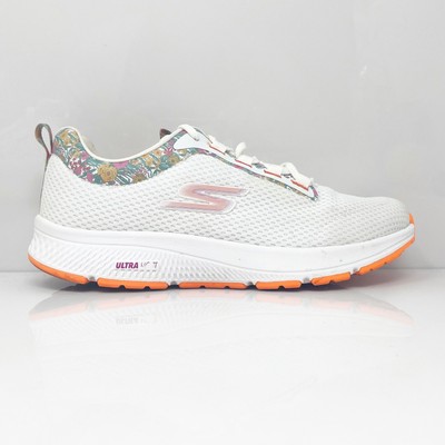 

Skechers Womens Go Run Consistent 128271 Белые кроссовки для бега Размер 8.5, Белый, Go Run Consistent Tropic Paradise