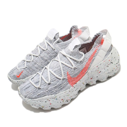

Nike Space Hippie 04 This Is Trash Crimson White Grey Women Lifestyle CD3476-100, Серый, Wmns Space Hippie 04