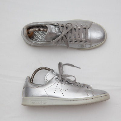 stan smith raf simons silver